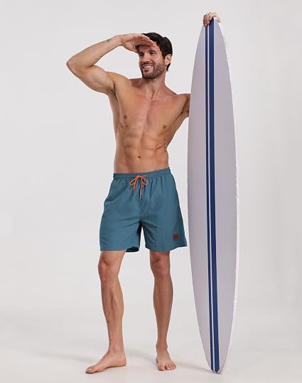 Hioutdoor Men's Swimming Shorts Sport Bermuda