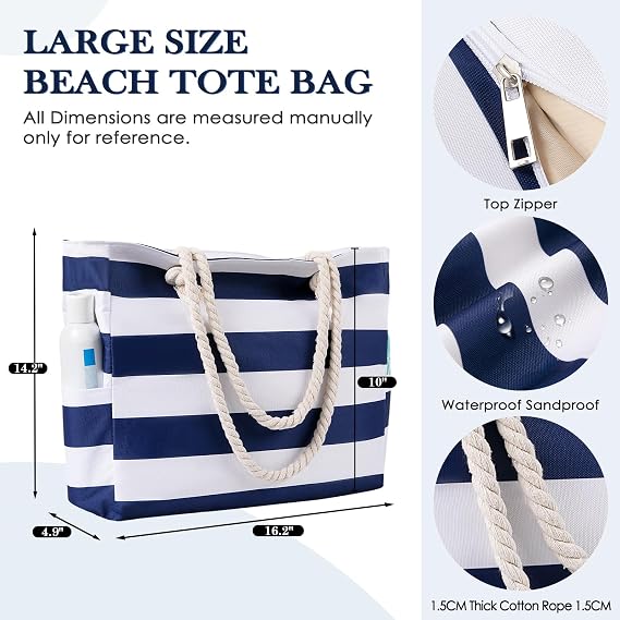 Pleneal Beach Bag for Women